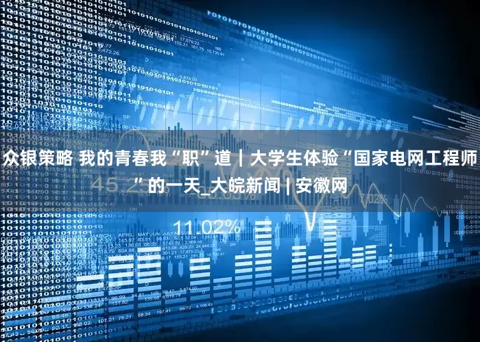 众银策略 我的青春我“职”道｜大学生体验“国家电网工程师”的一天_大皖新闻 | 安徽网